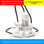 CBB60 Capacitor 450V AC Motor Run Capacitors 3/4/5/6/8/10/12/14/15/16/18/20/30/35/40/50/60/70UF for Washing Machine, Water Pump