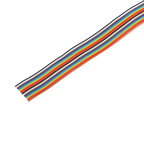 1/3/5Meter 6/8/10/16/18/20/26/34/40P 1.27mm Pitch Color Flat Ribbon Cable Rainbow DuPont Wire For IDC 2.54mm FC Connector