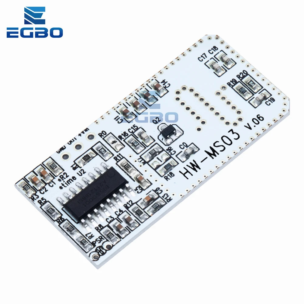 1~10PCS High Performance Motion Sensor Module Radar Motion Sensor HW-MS03 HW-MS07 2.4GHz to 5.8GHz Microwave Radar Sensor Module