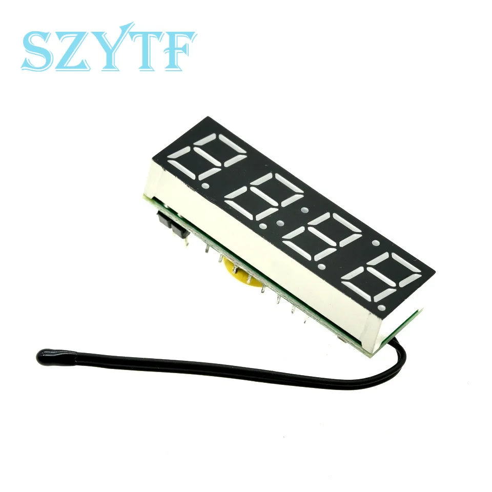 LED RX8025T Digital Clock Temperature Voltage Module DIY Time/Thermometer/Voltmeter DC 5-30V For Arduino