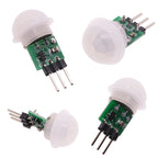 AM312 HC-SR501 HC-SR505 MH-SR602 Adjust IR Pyroelectric Infrared Mini PIR Human Sensor Detector Module Bracket for Arduino
