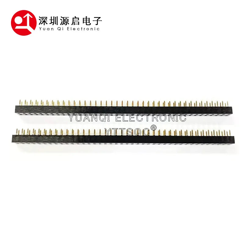 10pcs 2.54mm PH3.5 Low Profile Straight Double Row Female 2x2/3/4/5/8/10P Rohs Gold-plate PCB Female Pin Header Socket Connector
