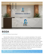 Bisida 10S 36V BMS 15A Different ports Integrated IC For Scooter 18650 Battery