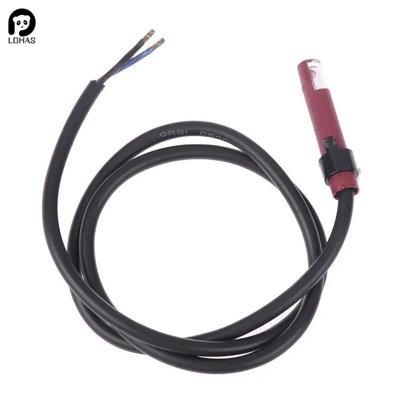 5cm QRB1 Flame Detector Photosensitive Electric Eye Burner Detection Photoresistor Red QRB1 Photocell For Burner Waste Oil