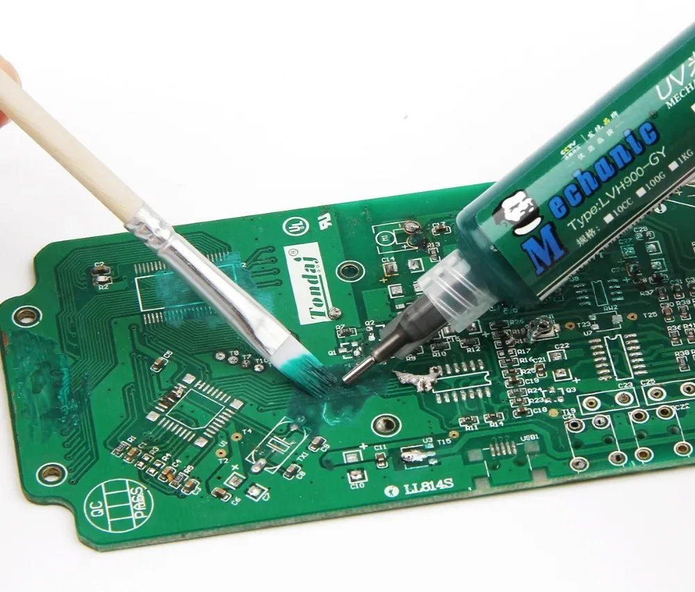MECHANIC 6 Colors 10ml UV Curing Solder Mask Ink for PCB BGA Circuit Board Insulating Protect Soldering Paste Flux Oil Mechanic