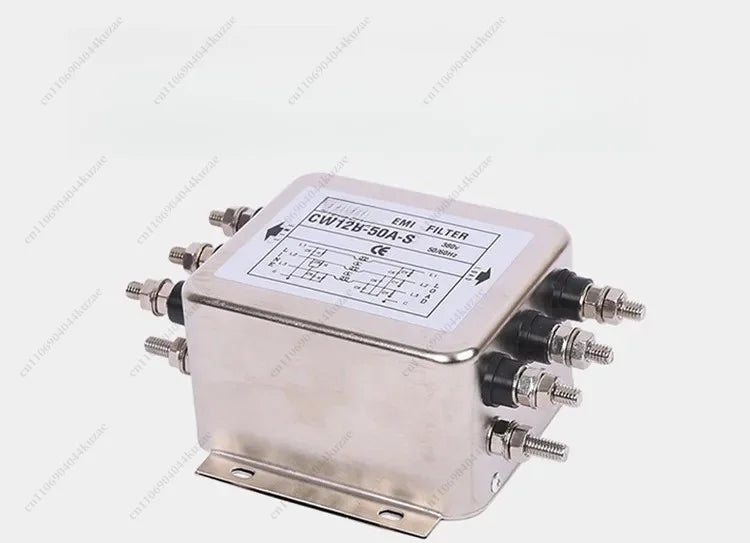 CW12B-60A-S EMI Filter, 380V Three-phase 3/4-wire AC Anti-interference Filter for Servo and Inverter
