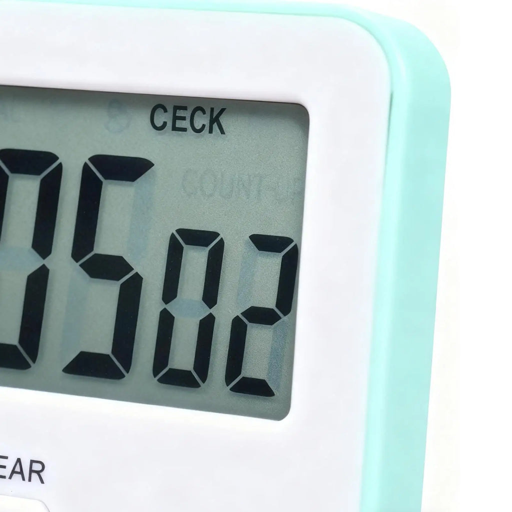 Silent Digital Timer for Study & Classroom, Multi-Purpose Countdown Clock for Students, Grilling, Baking  No Ticking Noise