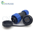 SD20 Series 2 3 4 5 6 7 9 10 12 14 Pin Waterproof IP68 Outdoor Industrial 20mm Nut Panel Mount Connector