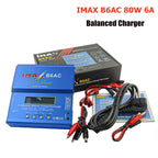 Imax B6 AC RC Charger 80W B6AC 6A Balance Charger Digital LCD Screen Li-ion LiFe Nimh Nicd PB Lipo Battery Discharger