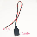 0.3m 5V USB Power Supply Cable 2 Pin USB 2.0 A Female Male 4 Pin Wire Jack Charger Charging Cord Extension Connector DIY