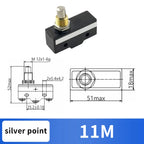 10Pcs SPDT NO+NC Hinge Roller Lever Microswitch Action Switch