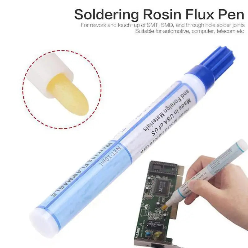 951 No Clean Flux Pen High Activity Soldering Assistant Pen Tack-Free Residue Easy Application Electronic Rework Accessory
