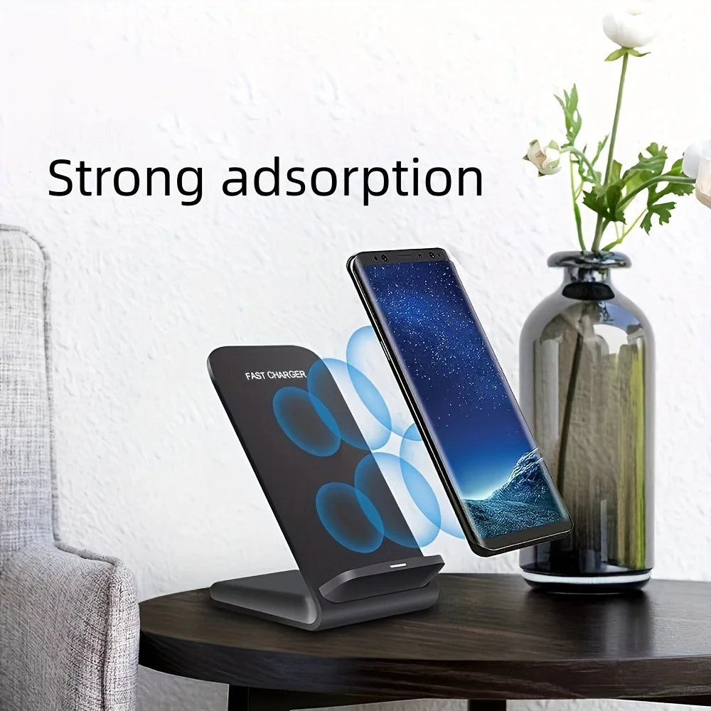 30W  Wireless Charger Stand For IPhone17 16 15 14 13 12 Pro Max 11 XS XR X 8 Samsung S23 S22 Type C Fast Charging Dock Station