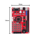 AVR Microcontroller ATMEGA128A Development Learning Experimental Board