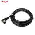 M12-4/5/8/12Pin Sensor Connector Cable Proximity Switch Plug NPN PNP Elbow 4Holes 5Holes 4Pins 5Pins Aviation Plug with 2m Wire