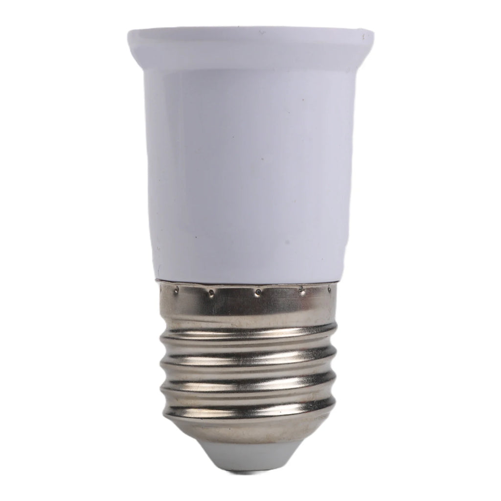 For E27 Extension Adapter Socket for For E27 Screw Base Lighting Devices Including Pendant Lights and Recessed Fixtures