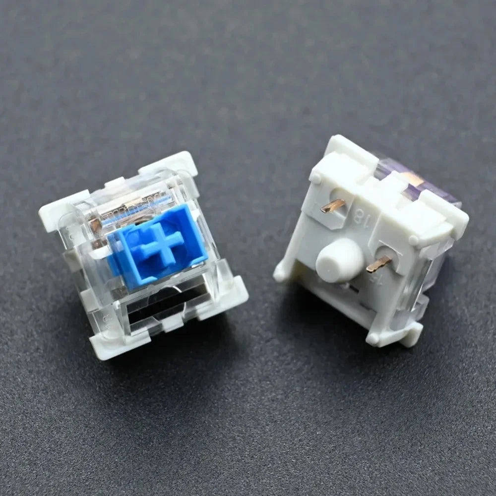 10/50/200pcs Keyboard Switch Keyboard Clicker Key Replacement 3 Pin Tactile Switch Plastic For Replacement Accessories