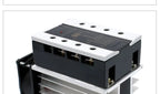LCTC Three Phase Solid State Relay SSR With Heat Sink 40A 3-Three DC to AC AC To AC 3-32VDC Control For Switch On-Off