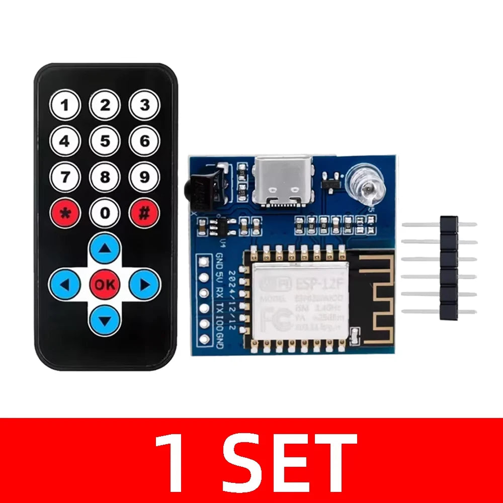ESP8266 Infrared Emission And Reception NEC Command WIFI Transmission Module Development Board ESP-12F Module TYPE-C