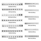 130PCS SMD Aluminum Electrolytic Capacitor 1UF-220UF 13 Value Aluminum Electrolytic Capacitor Combination Kit 10V 16V 25V 50V