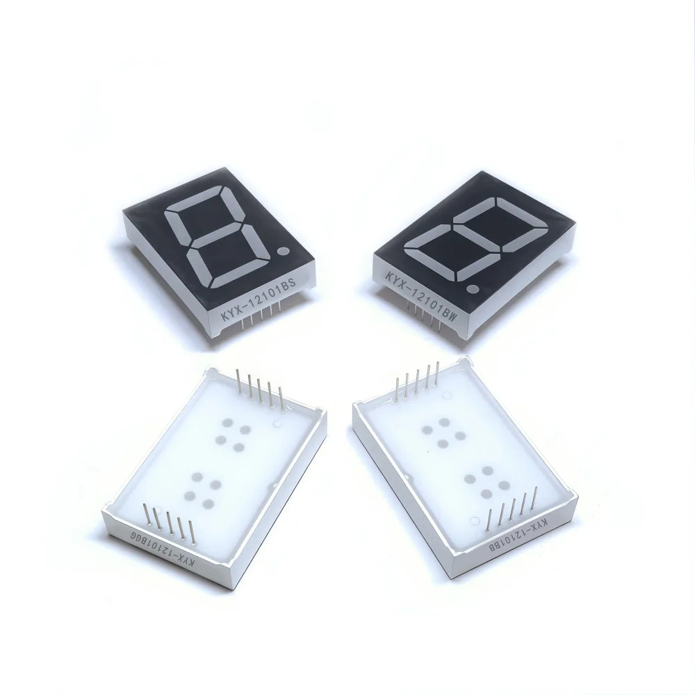 10PCS 1.2-inch digital tube 28.8mmX40.8mm digital display screen "8" high 30.6mm 7-segment digital tube 12101series12102