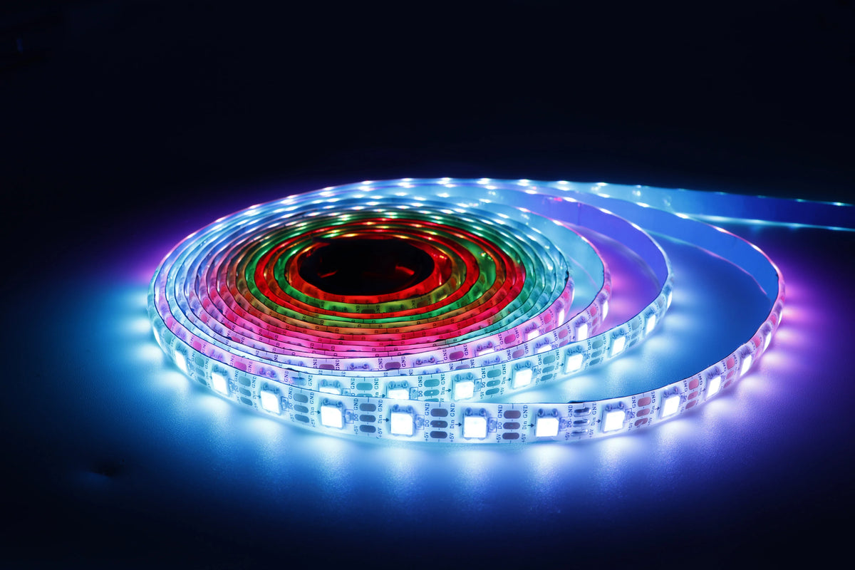 WS2812B WS2815 WS2811 WS2813 5050SMD Addressable LED Strip RGB Full Color Smart Programmable Led Lights Atmosphere Home Decor