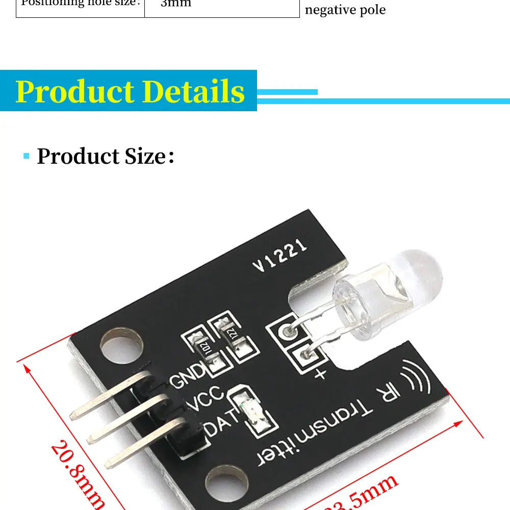 IR Infrared Transmitter Module Ir Digital 38khz Infrared Receiver Sensor Module For Arduino Electronic Building Block