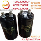 22000UF 80V 63V 22000MFD 100VDC 63VDC 105° 50*80MM Electrolytic Capacitor Wire Cutting Machine Power Amplifier Audio Filter