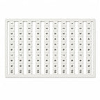 10PCS PT2.5-TW DIN Rail Terminal Block Twin 3-Conductor Feed Through Push In Spring Connector 2.5mm2 NS35 Electrical Wiring