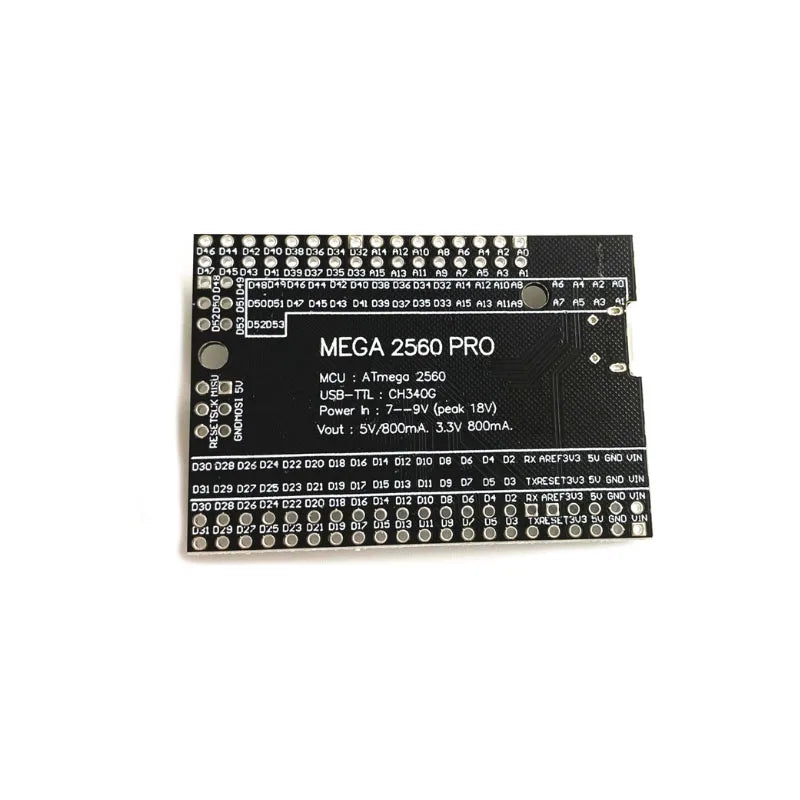 Mega2560 Pro mini Development Board Based On ATmega2560-16AU Chip and USB-UART CH340G Embedded board MICRO/Type-c for Arduino