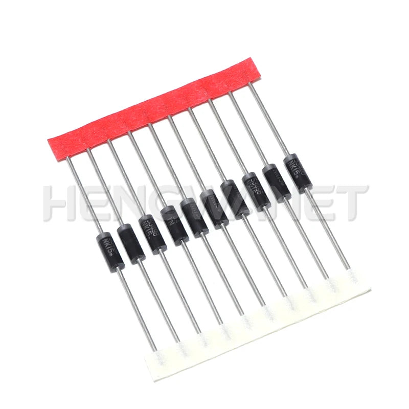 10pcs 1N5349B Power Zener Diode 5W 12V High Energy Absorption Voltage Stabilization Component for Electronics