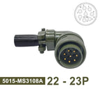 MS3102 MS3106 MS3108 Military Specification Connector 5015 MIL STD 8pin 19pin Plug&Socket 22-14 22-23 MIL-C Circular Connectors
