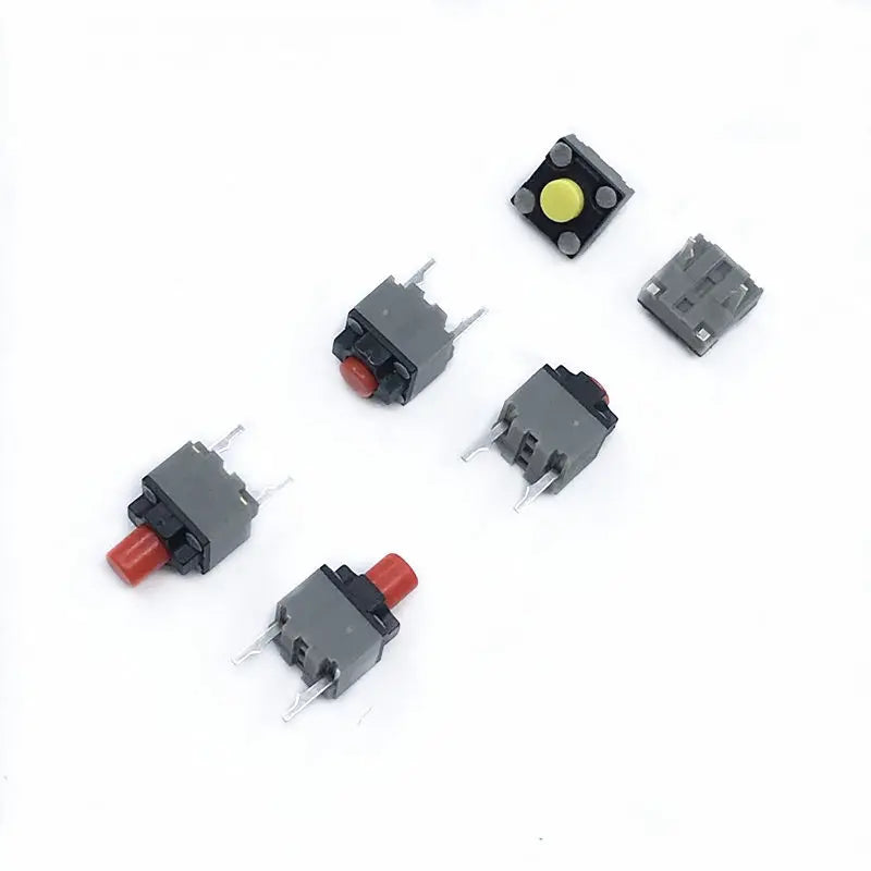 10Pcs New Kailh Mute button 6*6*7.3mm quare silent micro switch 6*6*4.3mm Tact Button Switch 6X6X9.5mm DPI keys