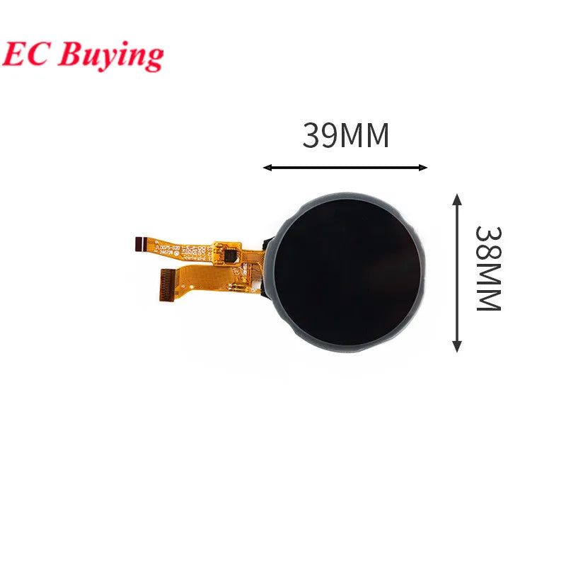1.28 Inch TFT LCD 1.28'' Display Round Color IPS Screen GC9A01 Driver Capacitive Touch 240*240 ESP32S3 Development Board Module