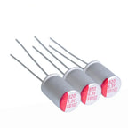 10pcs DIP Solid Electrolytic Capacitor Super Low ESR 6.3V 10V 16V 100UF 150 220 270 330 470 560 680 820 1000UF 1200 1500UF