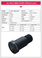 New Original Raspberry Pi High Quality HQ M12 Camera Module 12.3MP IMX477 Sensor, Support for M12-Mount Lens