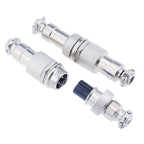 GX16 Aviation Connector 2 3 4 5 6 7 8 9 10 Pin Panel Mount Fixing & Docking Type Male Female Circular Wire Panel M16 Connector