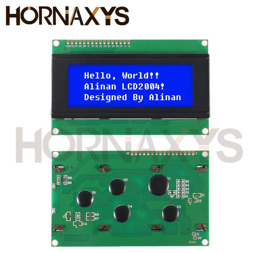 LCD2004 + I2C LCD2004 20x4 2004A Módulo Adaptador De Interfaz Serie LCD IIC De Caracteres De Pantalla Azul Verde Para Arduino