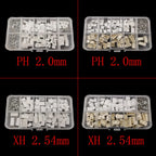 1Box SH 1.0/JST 1.25mm/ZH 1.5mm/PH 2.0mm/SM/SYP/XH 2.54mm/VH 3.96mm Pitch Male Female Housing Terminal Pin Header Wire Connector