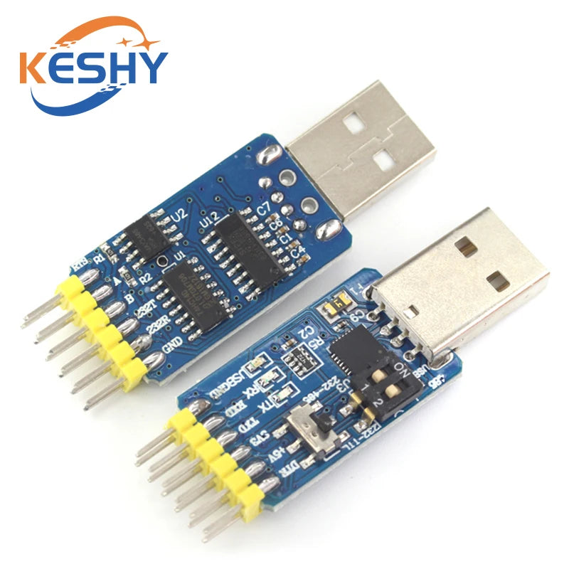 CP2102 6-in-1 USB-UART USB To Serial Adapter Multifunctional USB To Serial Converter USB-TTL/RS485/232 TTL-RS232/485 232 To 485
