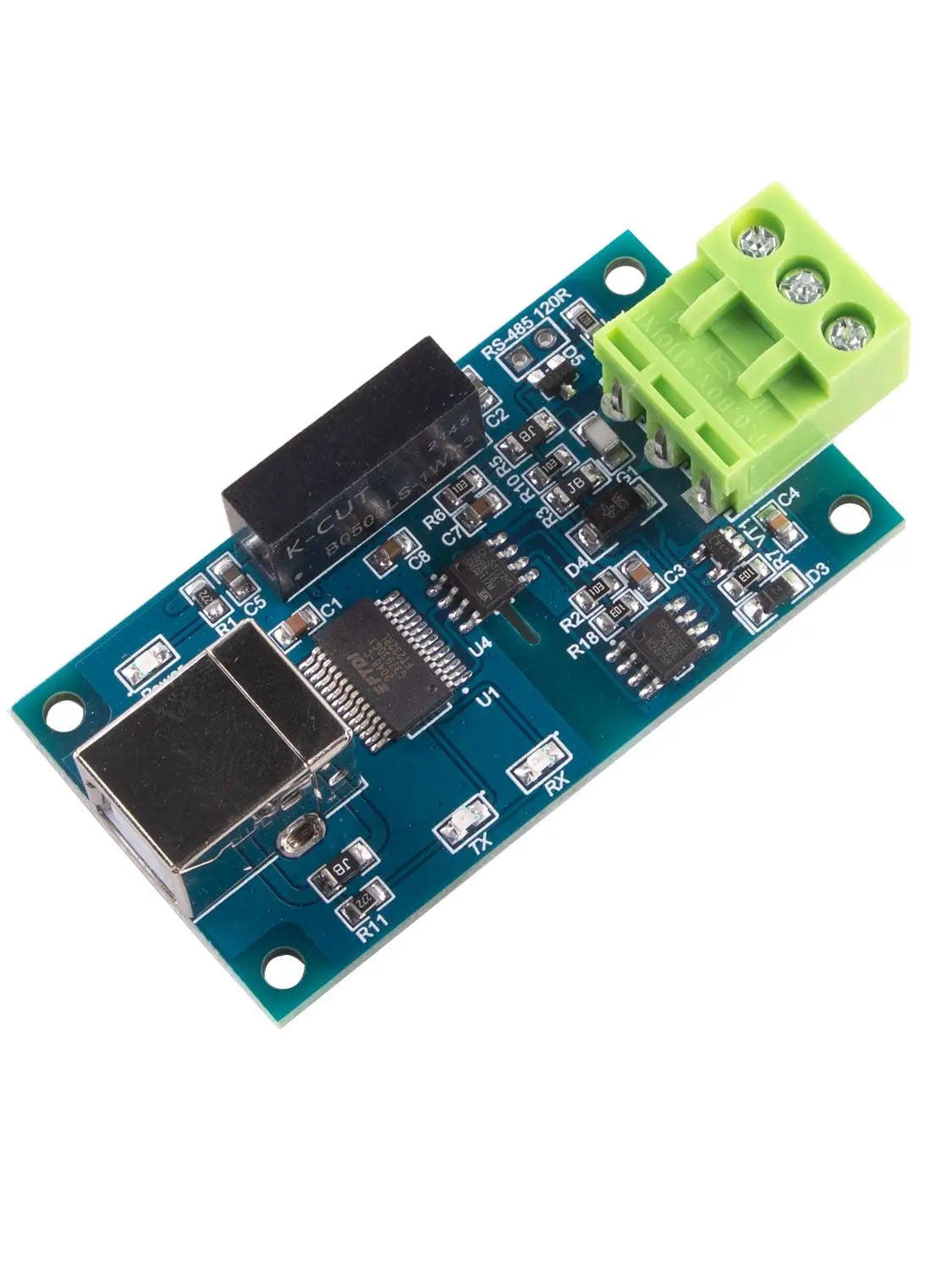 1PCS FT232RL isolation USB to RS485 serial port 485 USBFT232RL485 module MCS-83FUSD418 1/4 way coupling protection ADUM3160
