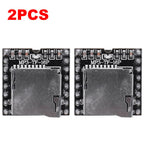 1-5PCS DFPlayer Mini MP3 Player Module V3.0 16P Support TF Card U-Disk Mini MP3 DF Player Audio Voice Module Board for Arduino
