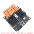 In stock. 12V/24V 12A Dual-Channel DC Motor Driver Module Board H-bridge L298N BTS7960 10A