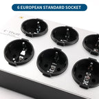 e-TP60 Aluminium Alloy 6-Socket Power Socket Audio Power Filter