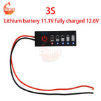 1-7S 2-8S 3-14S Battery Level Indicator 18650 Lithium Universal Battery Capacity Charge Tester LED Indicator Light Display Board