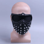 Game Watch Dog Masks Wrench Marcus LED Light Mask Eyes Changeable Cosplay Mask for Man Adult Halloween Party Carnival Masquerade