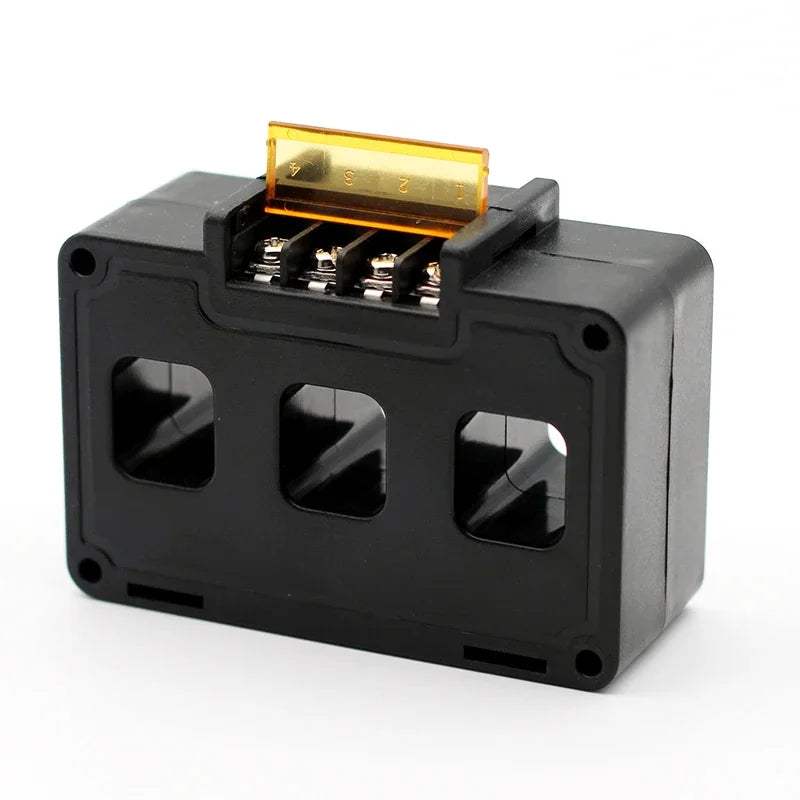 CT5 Three Phase Current Transformer 50/5A 100/5A 200/5A 300/5A 3 IN 1 AC Sensor CT Working with CM1 MCCB