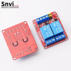 Relay module 1 2 4 6 8 Channel 5V 12V Relay Module Board Shield with Optocoupler Support High and Low Level Trigger for Arduino