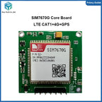 SIM7670G SIM7672G Development Core Board 4G+GNSS LTE CAT1 Module Global Bands Breakout Kit with Antenna Support LTE-FDD/LTE-TDD