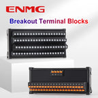 ENMG Spring terminals Save Wiring Split Terminal Block ECTB 10A Power Splitter PLC Terminal Block One to One One One to One10~64